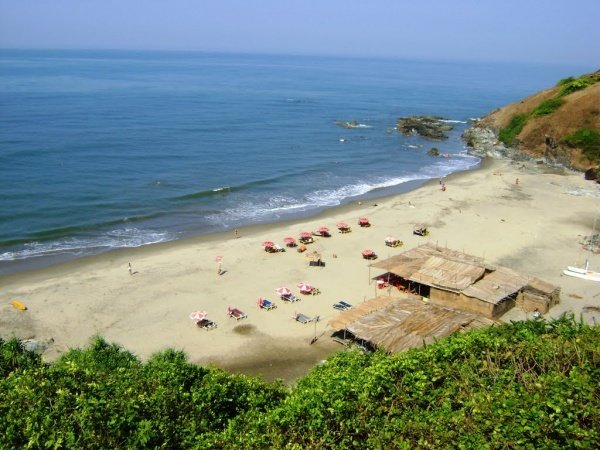 Vagator beach (North Goa)