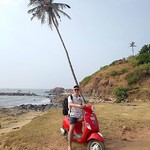 @instagram: #v #vagator #beach #b
#goa #???????? #india
#vespa