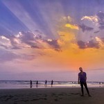 @instagram: No dark cloud can forever prevent the sun from shining! ~ Mehmet Murat ildan
.
.
.
#goa #sunset #beachlife #beachvibes #morjim #darkclouds #beachplease #skycolours #evenings #hashtagfever